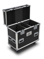 2-UNIT CUSTOM-BUILT ROAD CASE, COMPATIBLE WITH ROGUE R1X SPOT FIXTURES